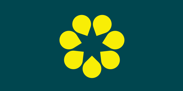 The Golden Wattle flag